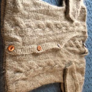 Country Shop Mohair and Wool Cardigan Size M